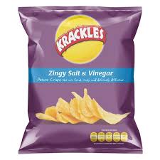 Krackles Zingy Salt& Vine 30Gm